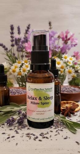 Relax & Sleep Pillow Spray - YouPhorBee Naturals