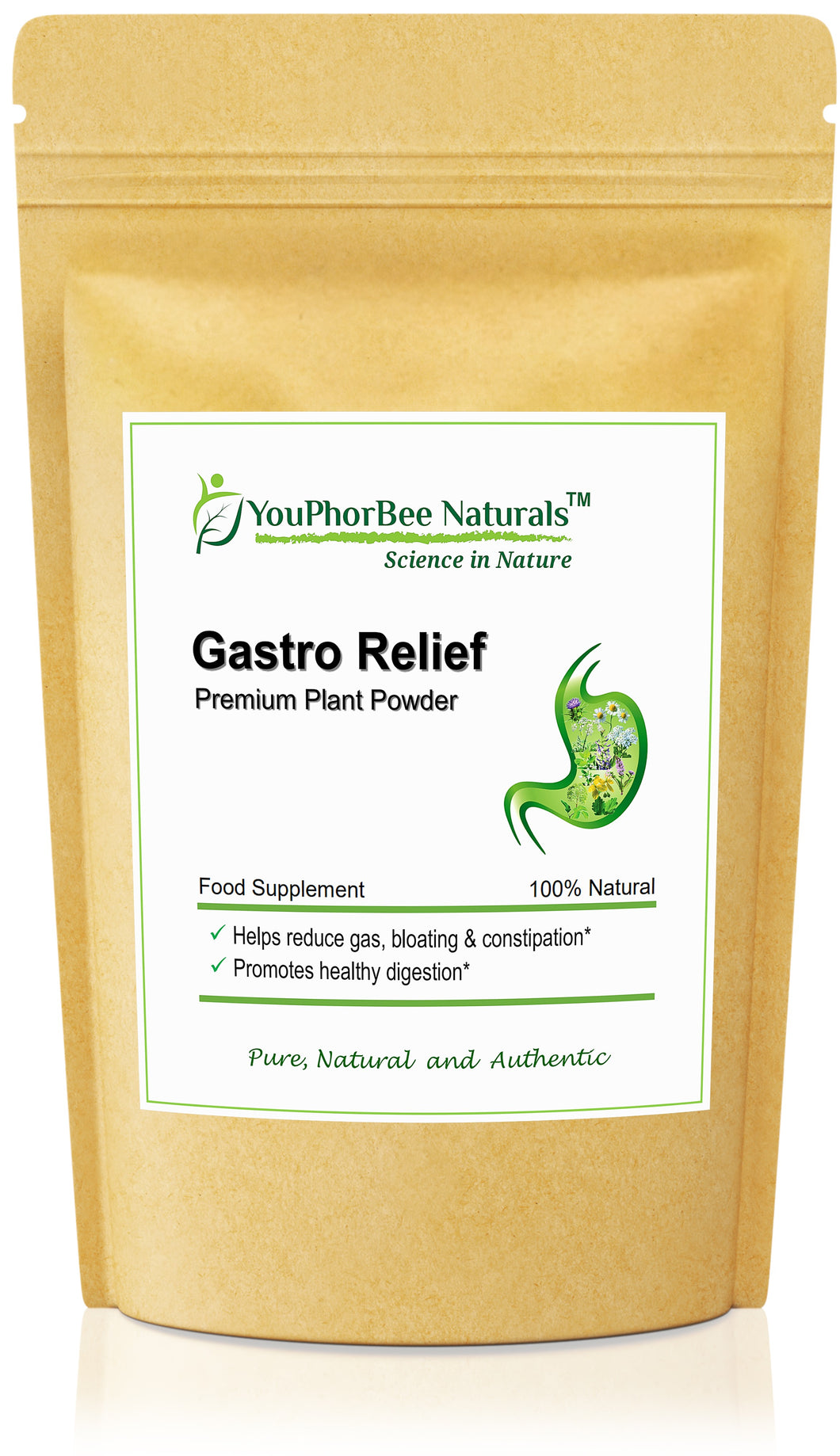 Gastro Relief Plant Powder - YouPhorBee Naturals